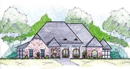 Plan 56332 - 3917 Square Feet