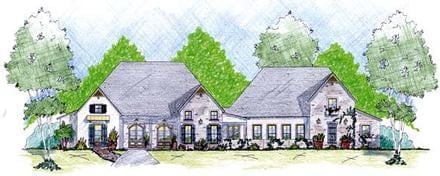 Plan 56335 - 4455 Square Feet