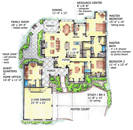 First Level Plan