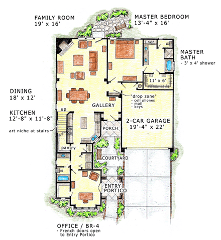 First Level Plan