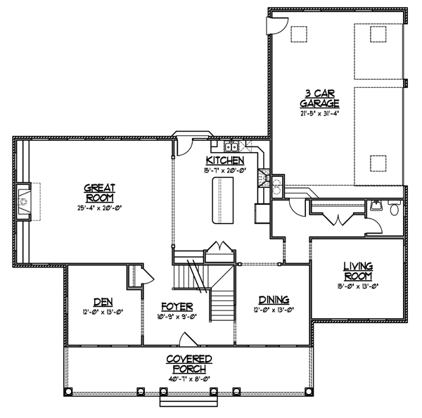 Plan 56625 | Cape Cod Style with 4 Bed, 5 Bath, 3 Car Garage