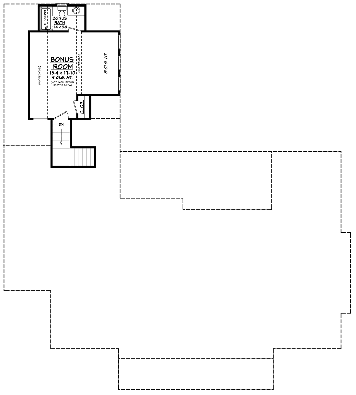 House Plan 56711 Level Two
