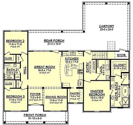 First Level Plan