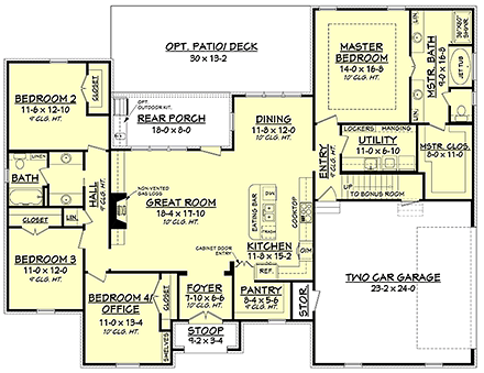 First Level Plan