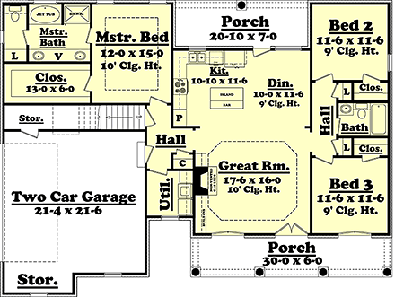 First Level Plan