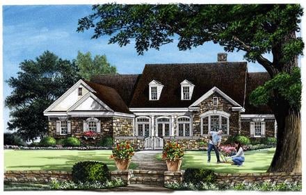 Plan 57030 - 4476 Square Feet