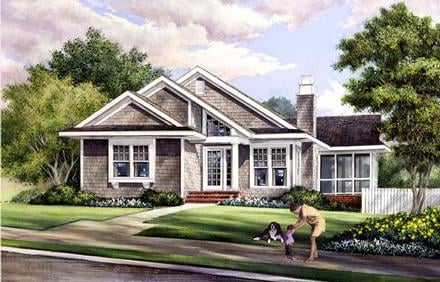 Plan 57070 - 1504 Square Feet