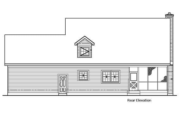 Rear Elevation