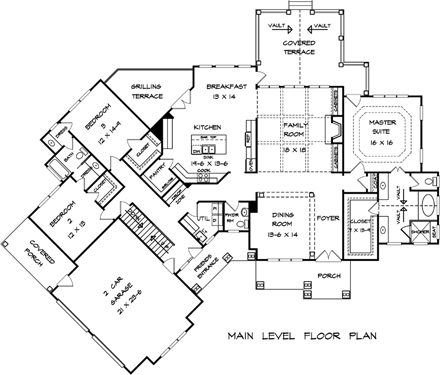 First Level Plan