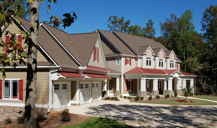Craftsman, Traditional Plan with 3277 Sq. Ft., 4 Bedrooms, 5 Bathrooms, 3 Car Garage Picture 8