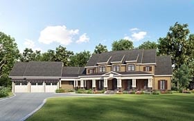 Plan 58285 - 3180 Square Feet