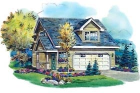 Plan 58567 - 434 Square Feet