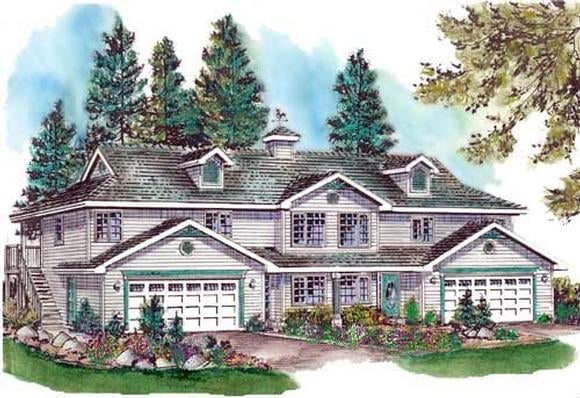 Multi-Family Plan 58762