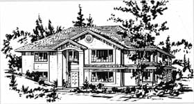Plan 58874 - 2136 Square Feet