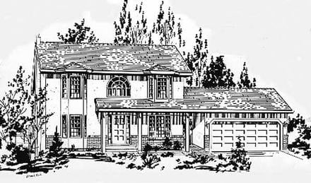 Plan 58875 - 1977 Square Feet