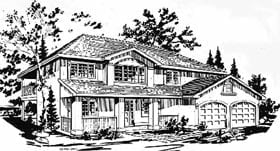 Plan 58881 - 1352 Square Feet