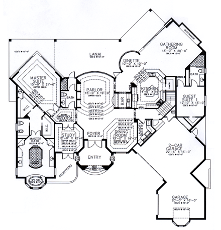 First Level Plan