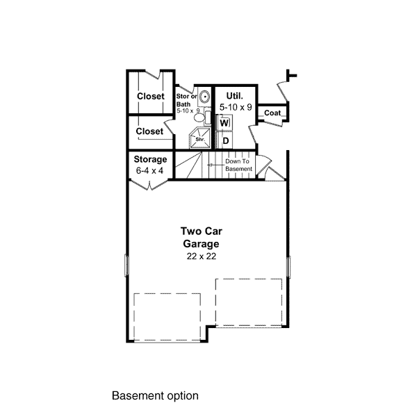 House Plan 59004 Level Two