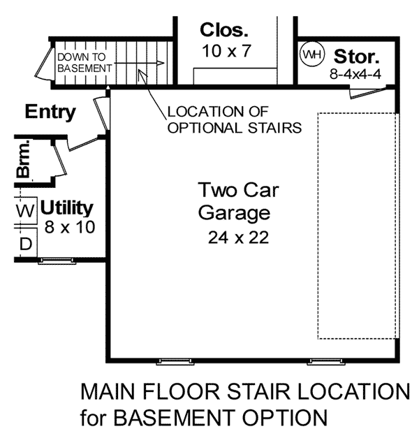 House Plan 59007 Level Three