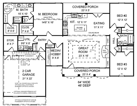 First Level Plan