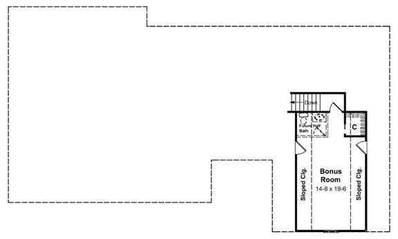 House Plan 59012 Level Two