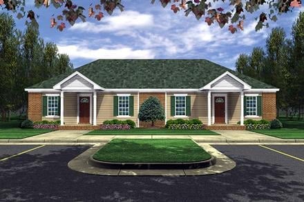 Plan 59041 - 1650 Square Feet