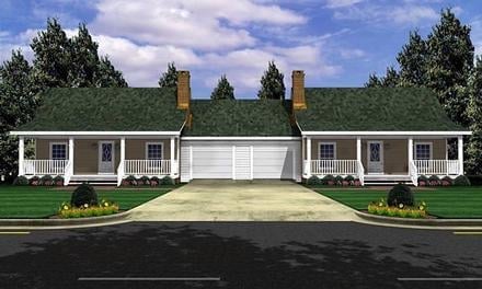 Plan 59046 - 1200 Square Feet