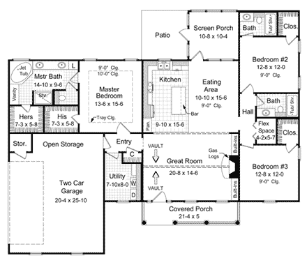 First Level Plan