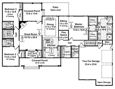 First Level Plan
