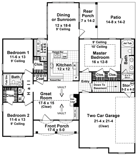 First Level Plan