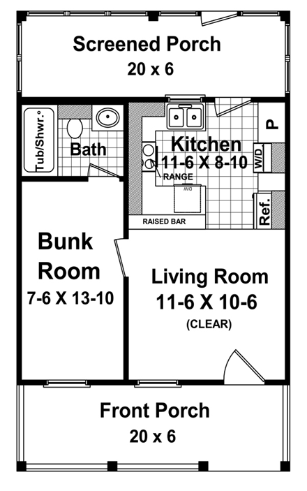 First Level Plan
