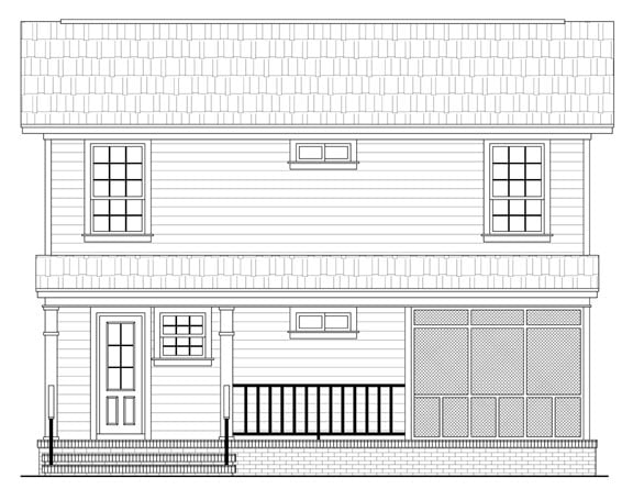 Rear Elevation
