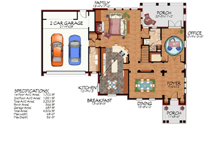 First Level Plan