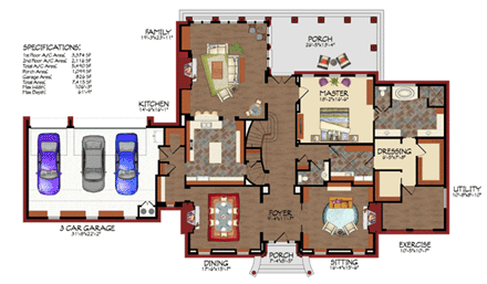 First Level Plan