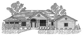 Plan 59663 - 2965 Square Feet
