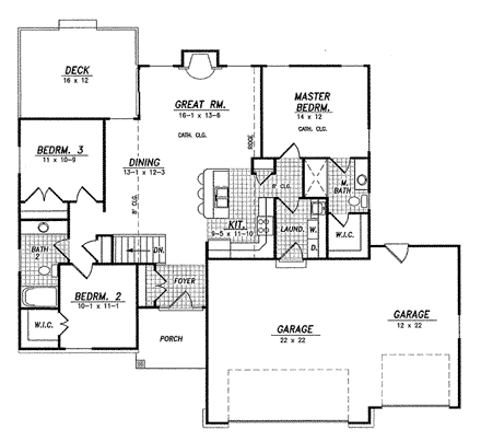 First Level Plan