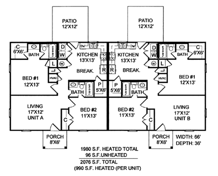 First Level Plan