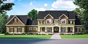 Plan 60088 - 3383 Square Feet
