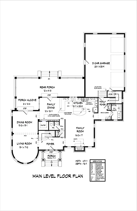 First Level Plan