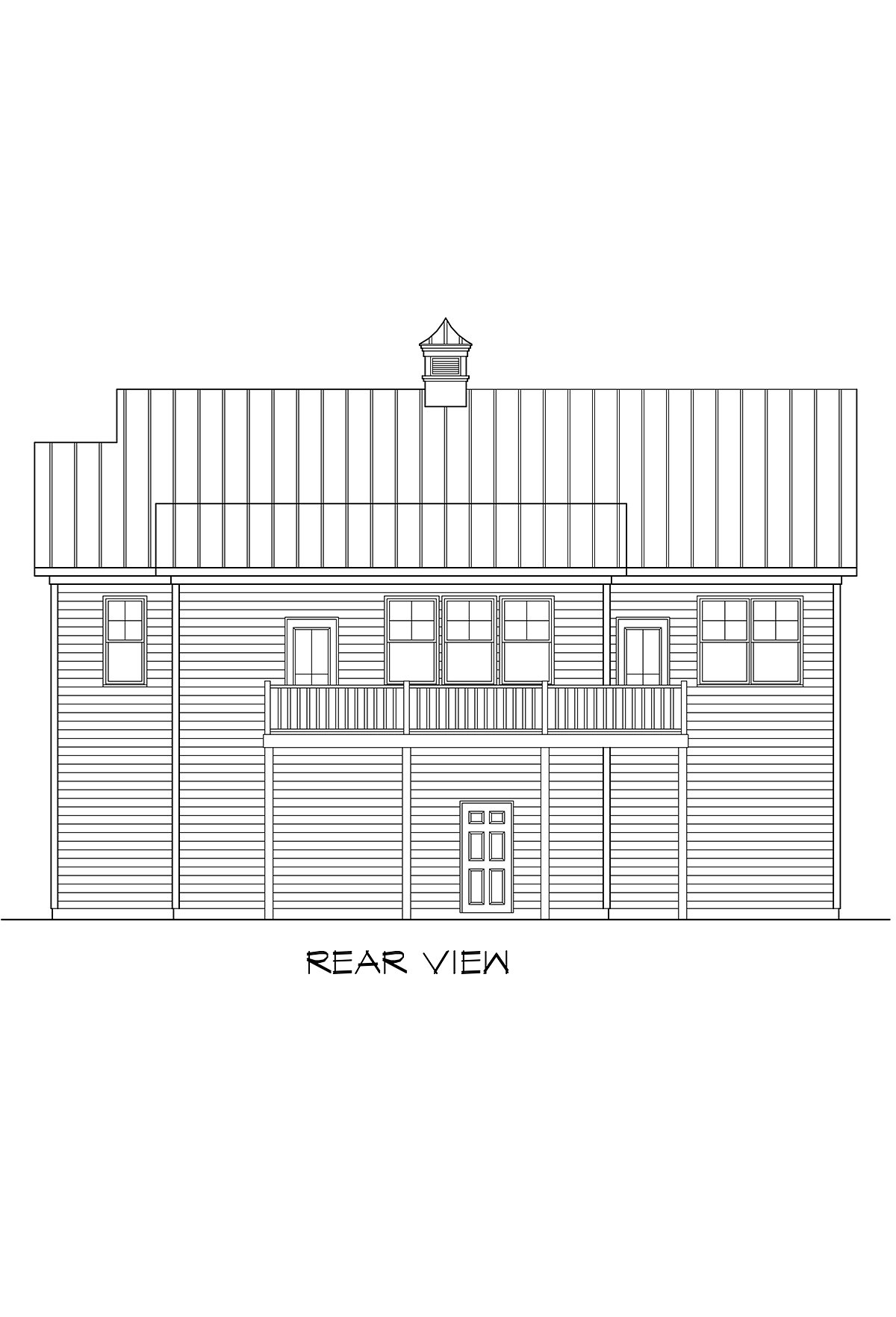 Rear Elevation