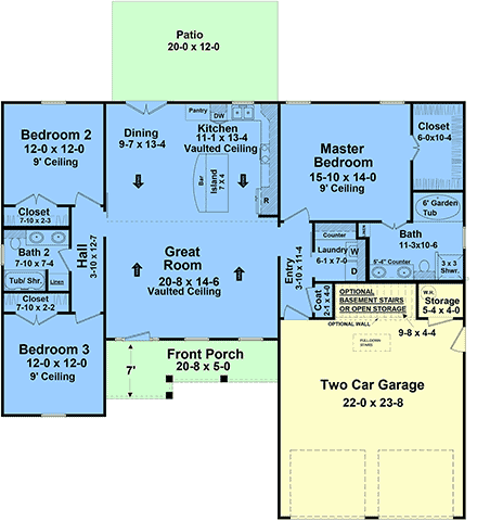 First Level Plan