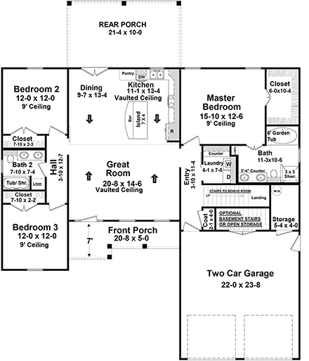 First Level Plan