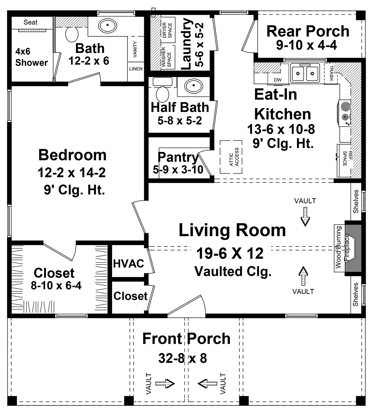House Plan 60112 Level One