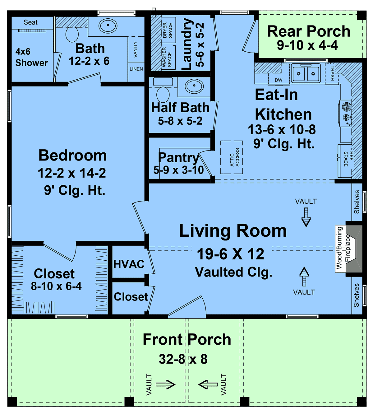 House Plan 60150 Level One