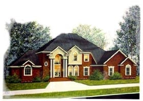 Plan 60330 - 3596 Square Feet