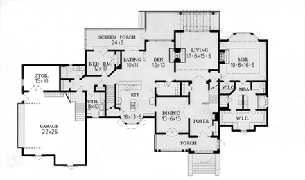 First Level Plan