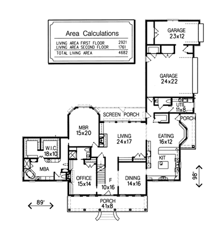 First Level Plan