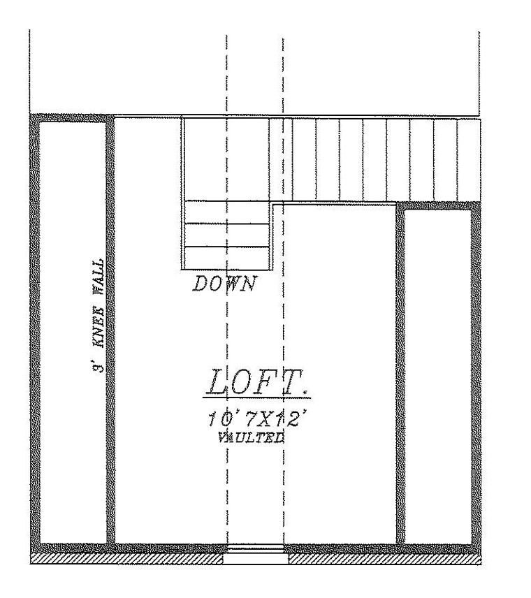House Plan 60632 Level Two