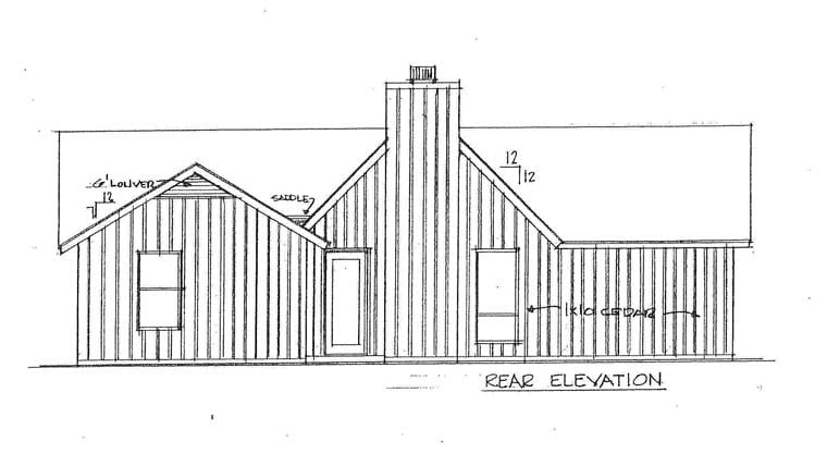 Rear Elevation