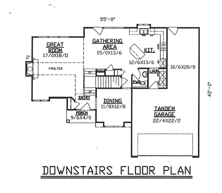 First Level Plan